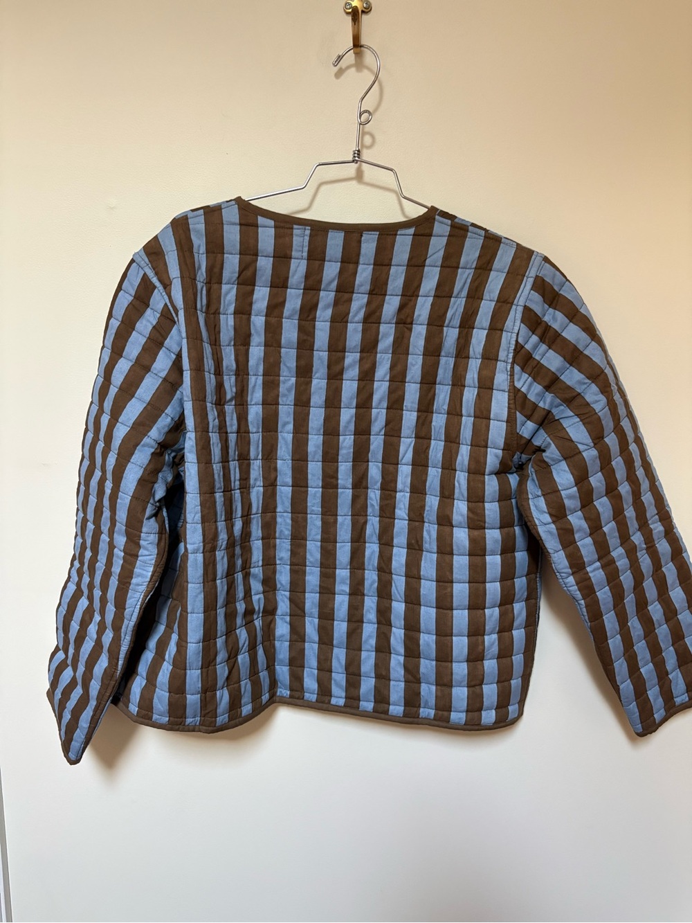 NWOT Anthropologie SZ Blockprints Quilted Tie-Front Jacket One Size - Picture 15 of 16